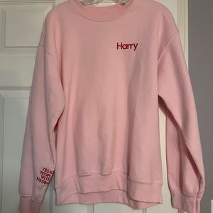 HARRY STYLES MERCH CREWNECK